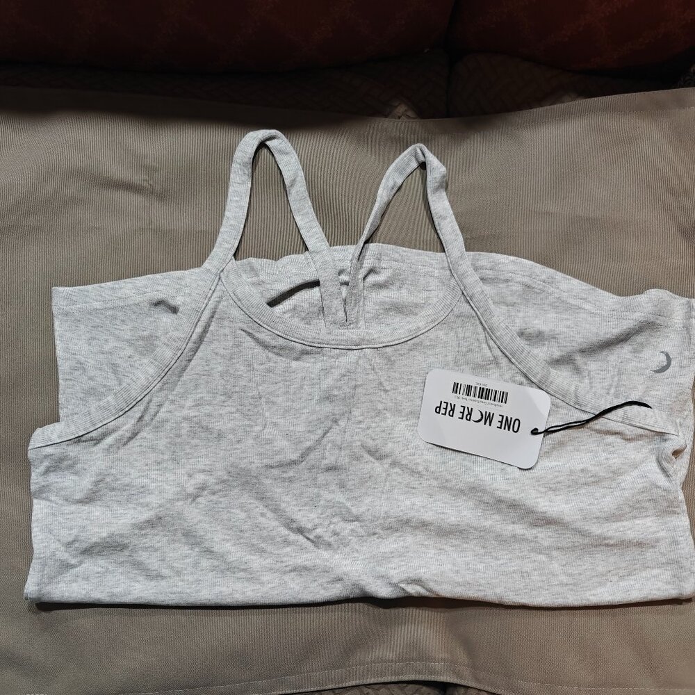 ZYIA Daphne Tank, Heathered Gray, XL, NWT